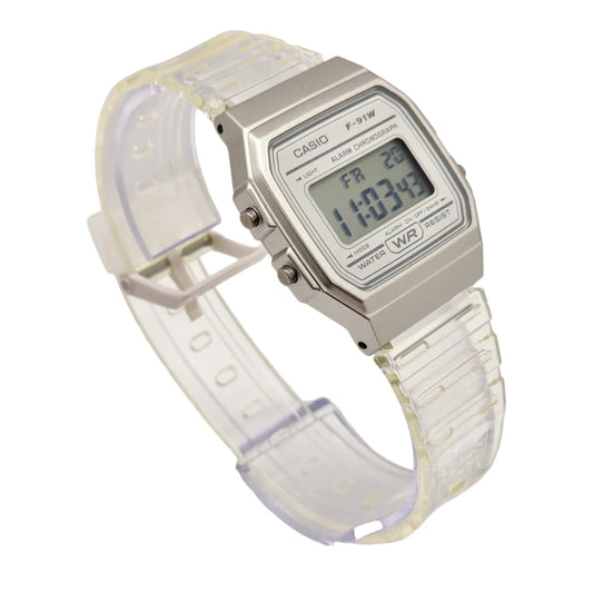 CASIO F91W TRANSPARENTE