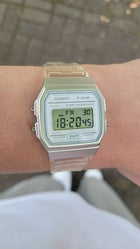 CASIO F91W TRANSPARENTE