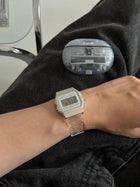 CASIO F91W TRANSPARENTE